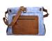  Mens Vintage Crazy Horse Canvas Leather Messenger Bag Shoulder Laptop Bag Briefcase Bag